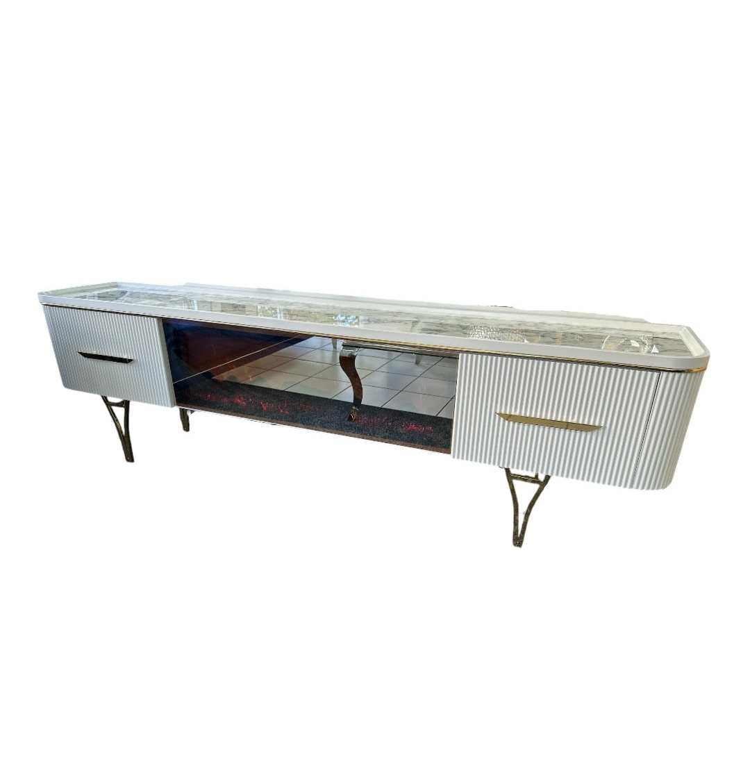 Lowboard "Alina" mit Kamin